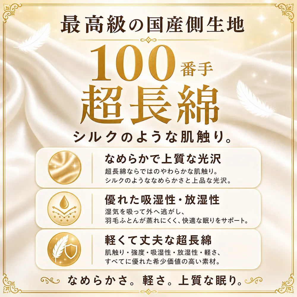 羽毛布団打ち直し（リフォーム）プレミアムコース