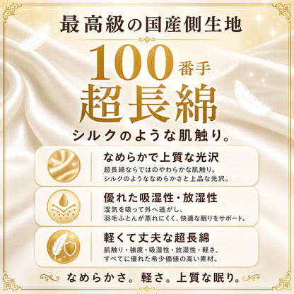 羽毛布団打ち直し（リフォーム）プレミアムコース